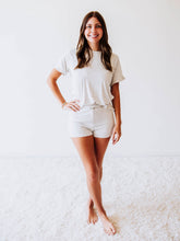 Women's Shortie Set - Ash Gray